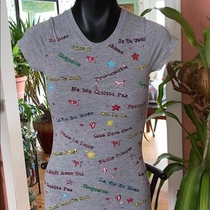 Love and kisses victoria’s secret pink xs t shirt